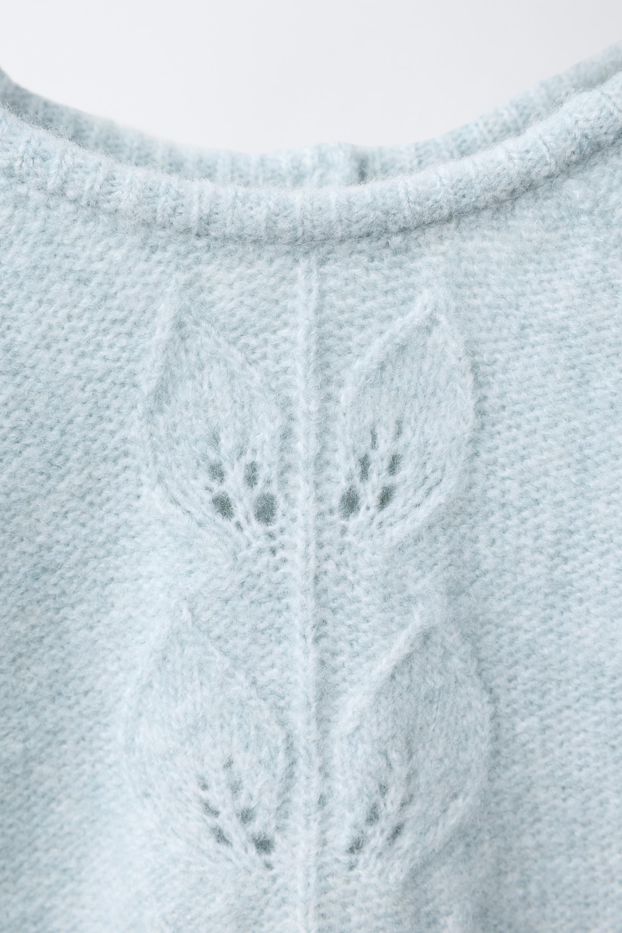 LEAF KNIT SWEATER